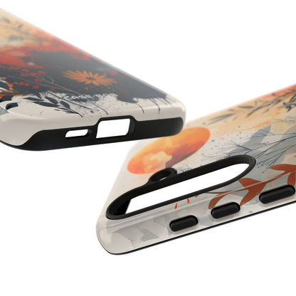 Orange Solstice Samsung S24 Plus Case - Tough