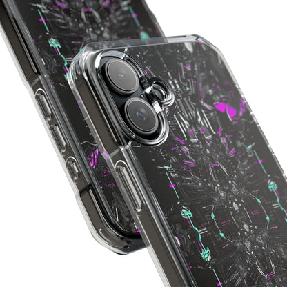 Cybernetic Neon Nexus iPhone 16 - Impact Clear+