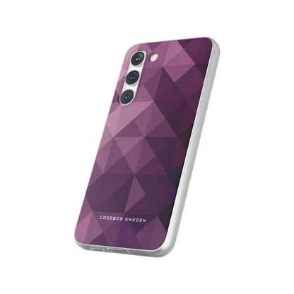 Gradient Purple Mosaic Samsung S23 - Flexi Phone Case