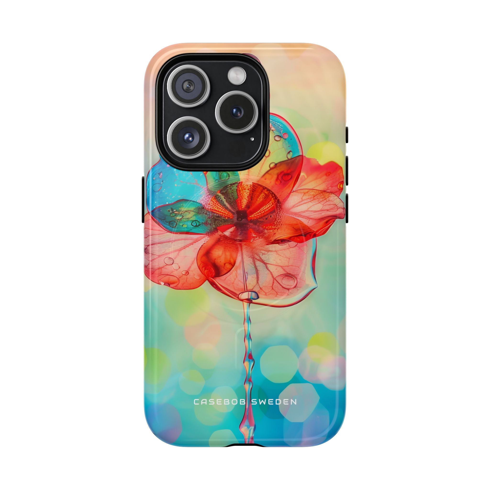 Ethereal Glass Flower iPhone 15 | Tough+ Phone Case