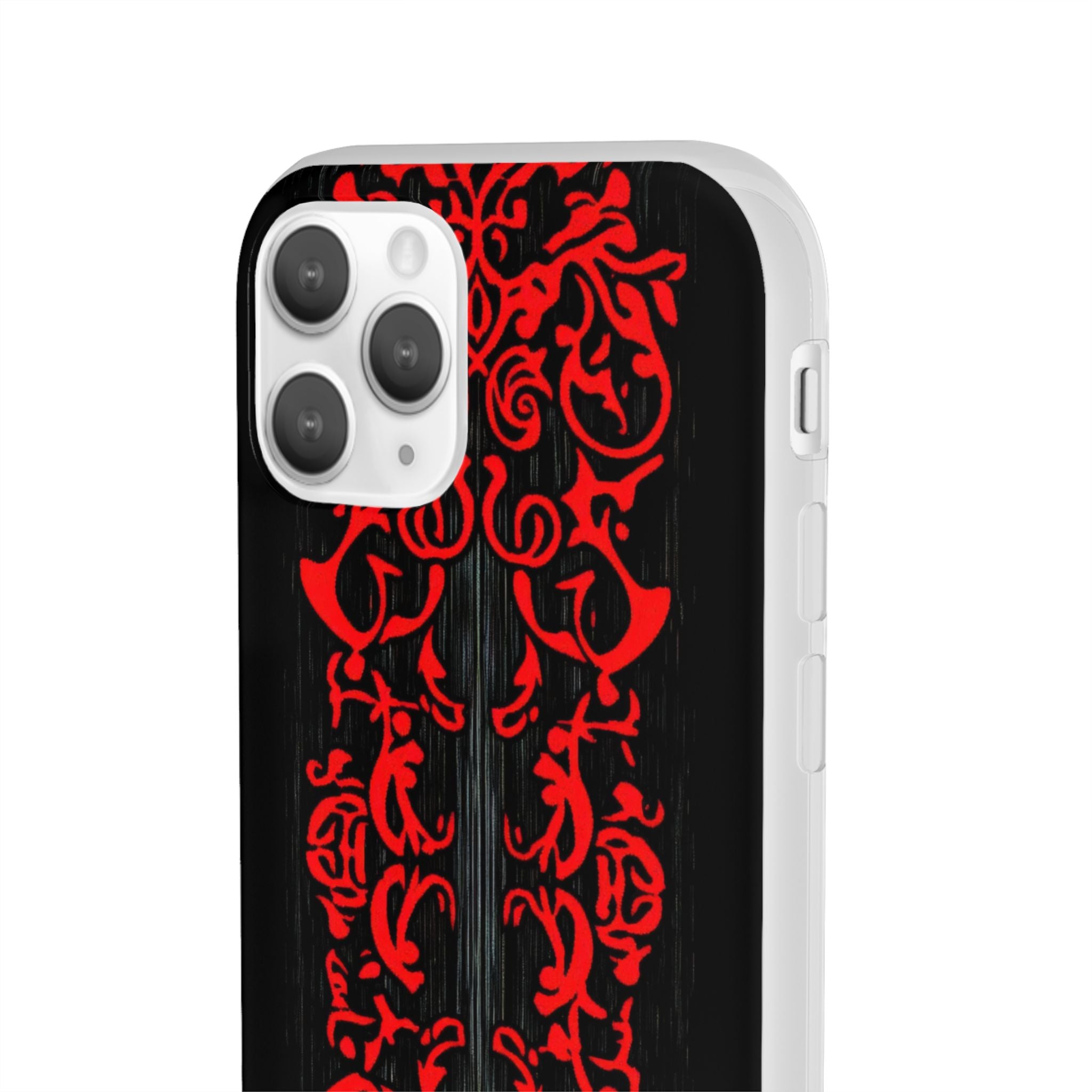 Gothic Crimson Symmetry iPhone 11 - Flexi Phone Case