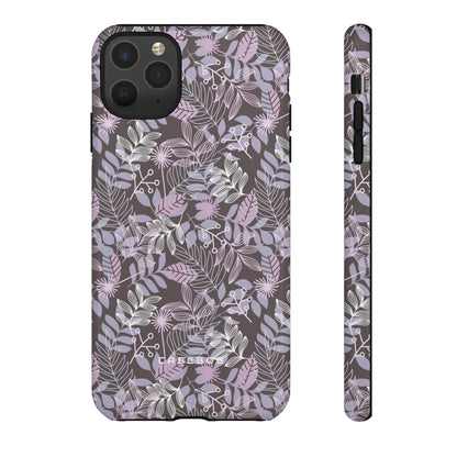 Dark Purple Leaf - Protective Phone Case