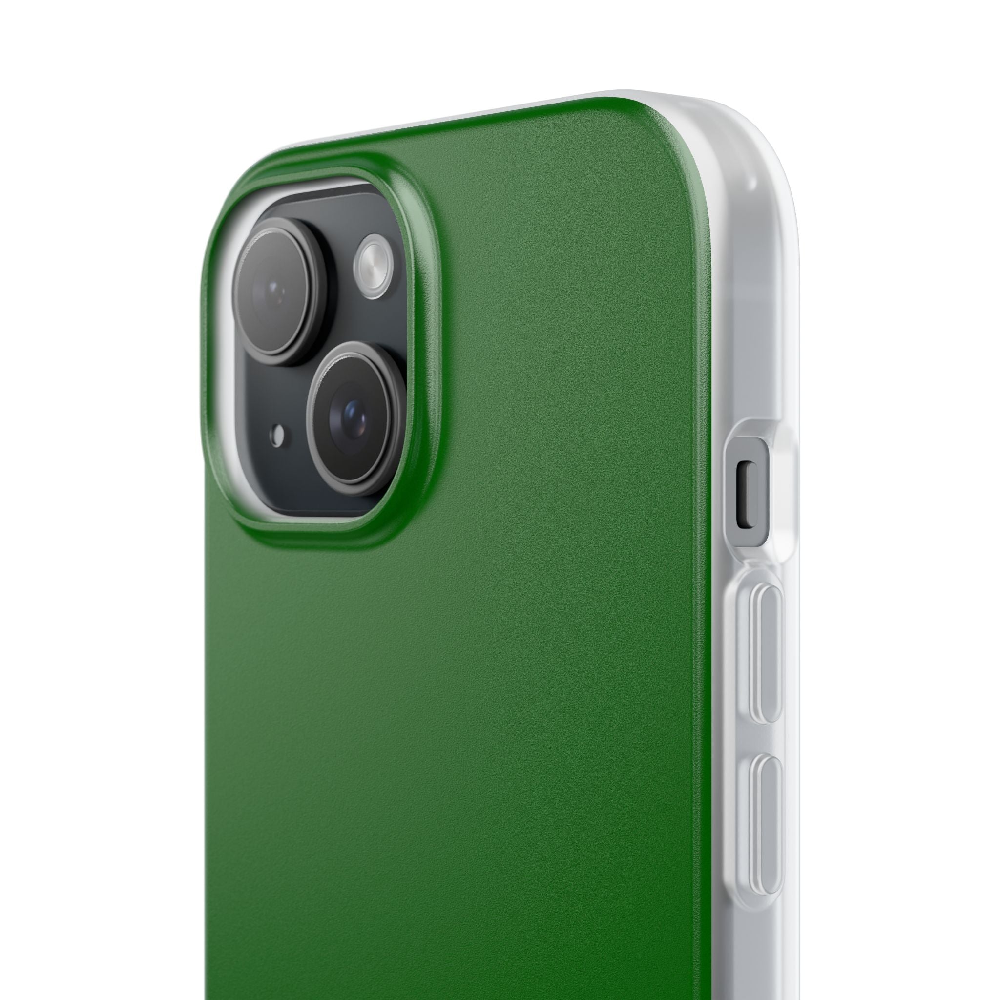 Dark Green iPhone 15 - Flexi Phone Case