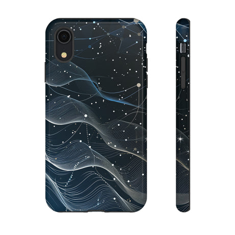 Connectivity Wave: Network Gradient - Protective Phone Case