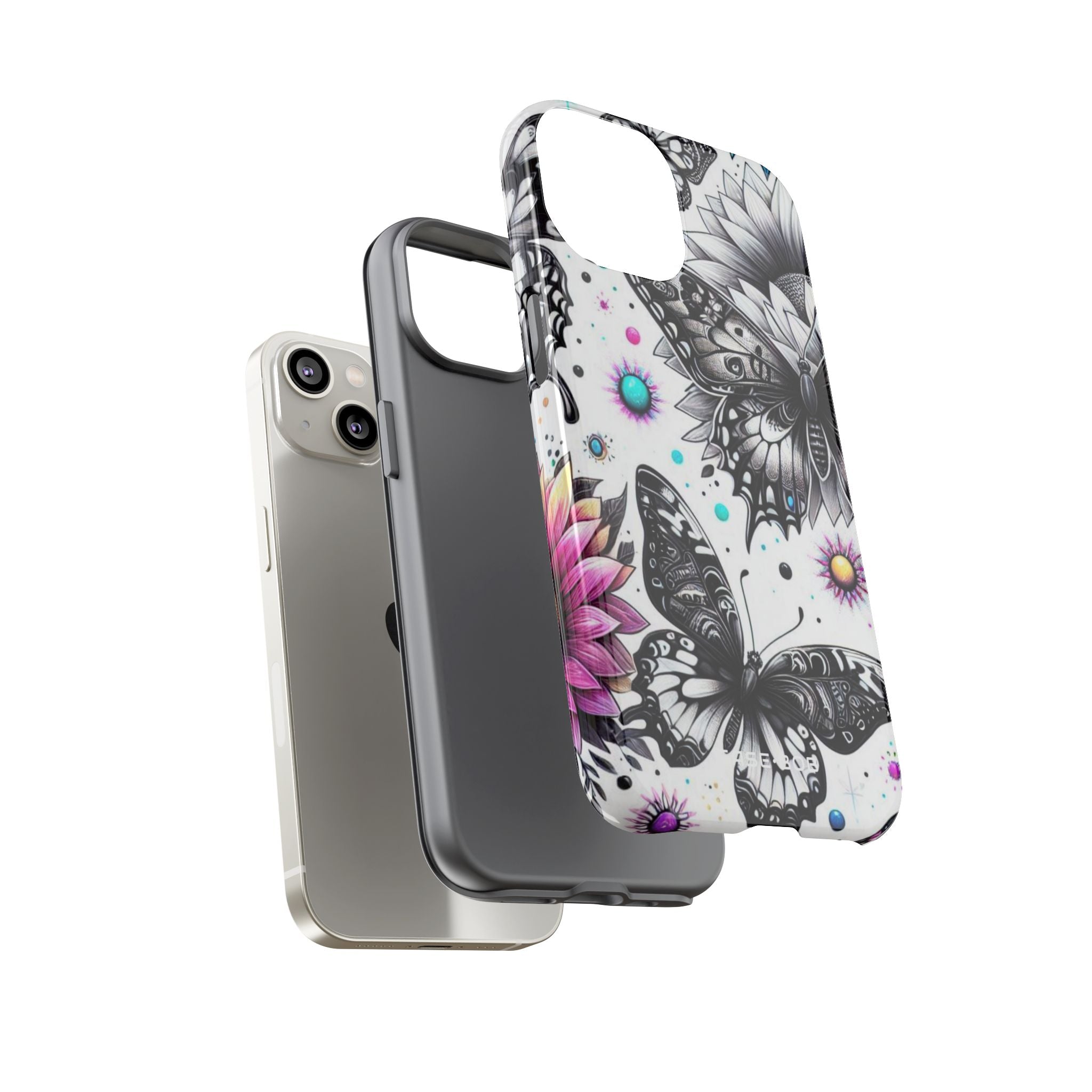 Butterfly Bloom iPhone 14 Case - Tough