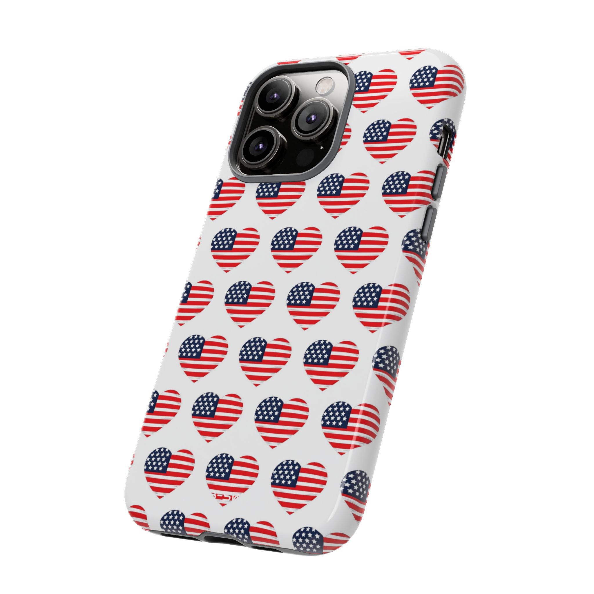 Hearts Embrace Freedom - iPhone Case
