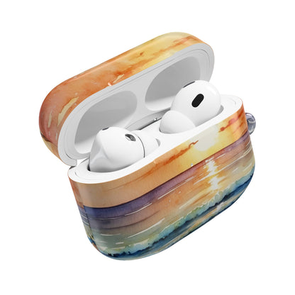 Golden Palm Sunset - AirPods Case