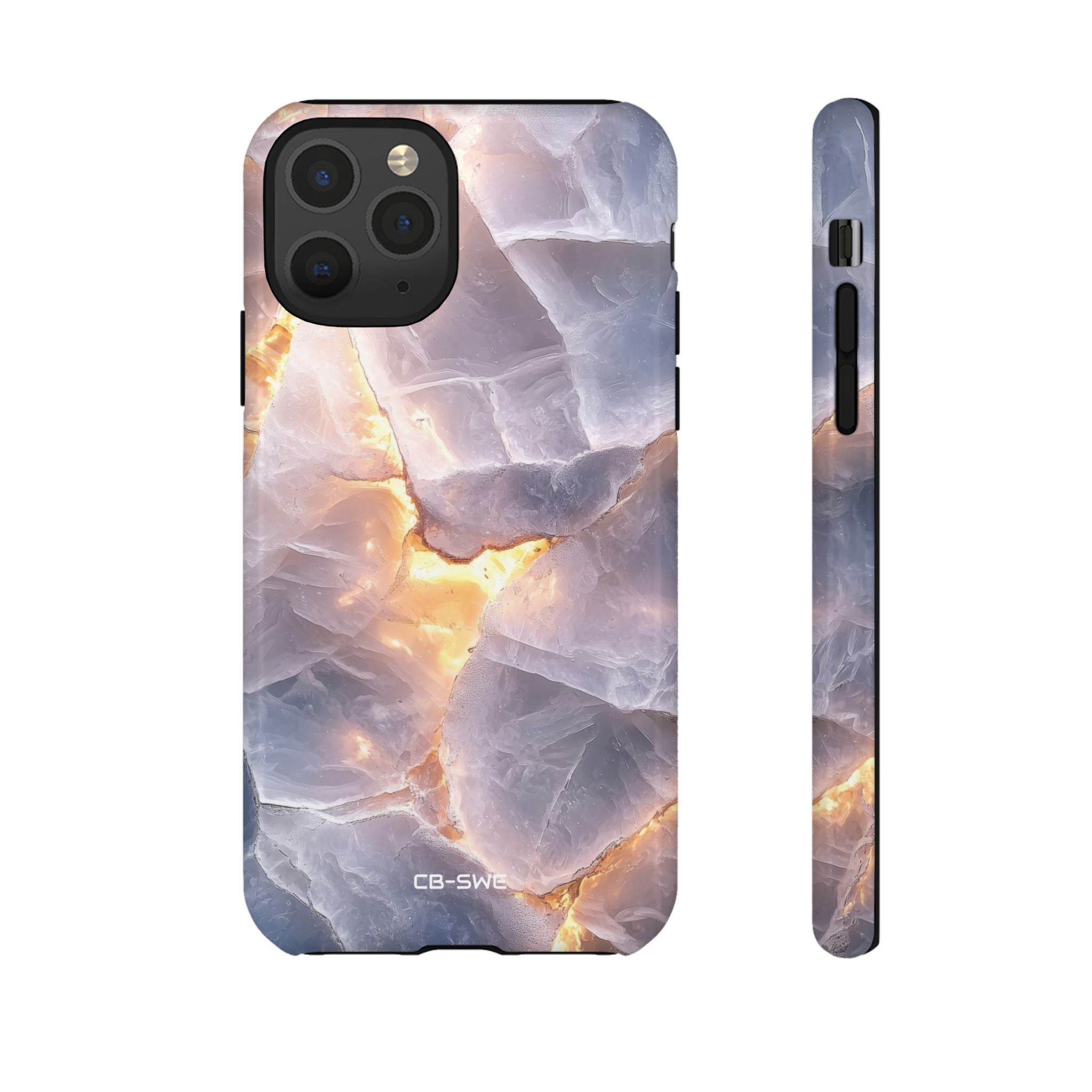 Glowing Stone Fragments - iPhone Case