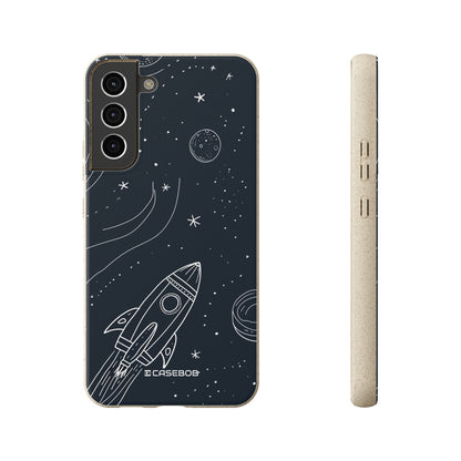 Cosmic Doodle Adventure | Biodegradable Phone Case