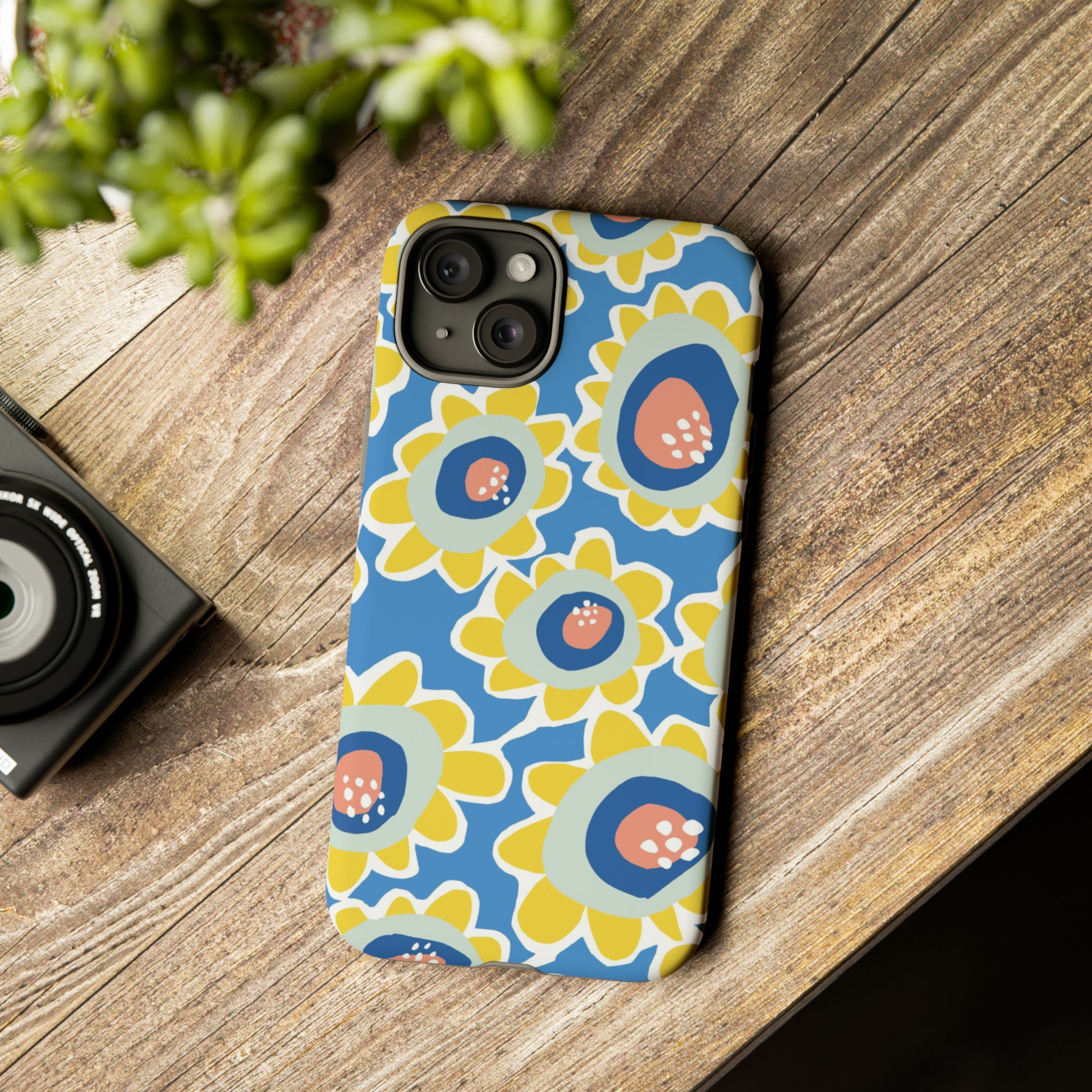 Summer Happy Flower - Protective Phone Case