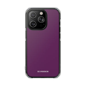 Palatinate Purple | Handyhülle für iPhone (Clear Impact Case - Magnetisch) 