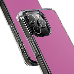 Super Pink | Handyhülle für iPhone (Clear Impact Case – magnetisch)