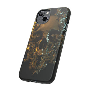 Golden Skull Trooper - Protective Phone Case