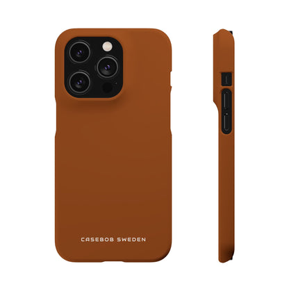 Saddle Brown iPhone 14 - Slim Phone Case