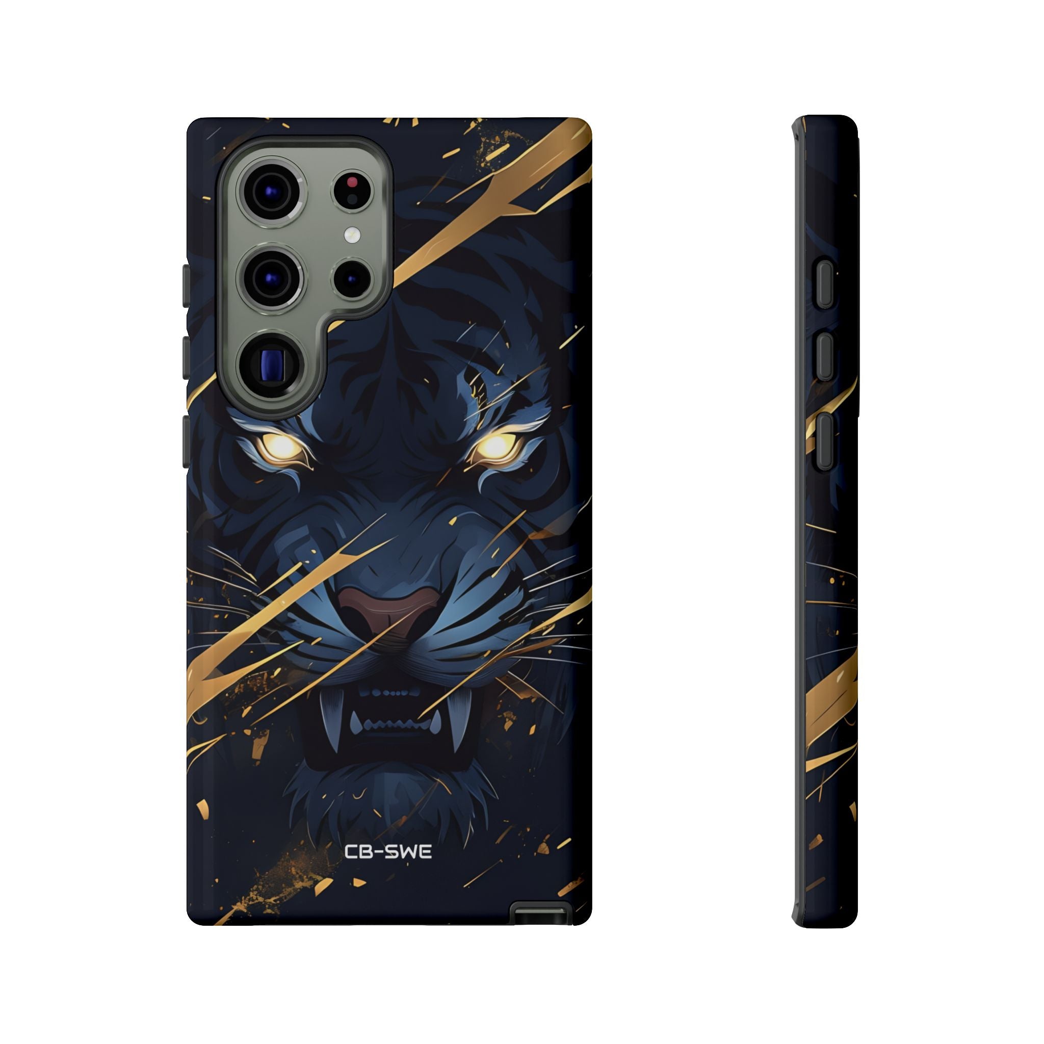 Tiger's Glowing Gaze - Samsung Case