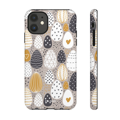 Easter Eggs Playful - iPhone Case