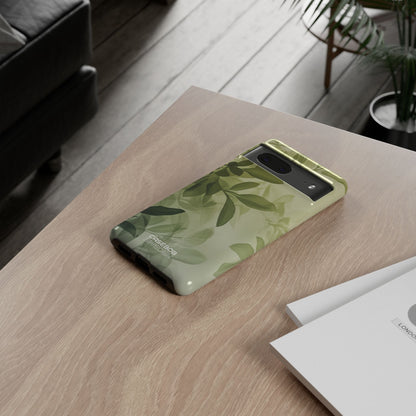 Whispering Green Leaves Google Pixel 7 – Tough