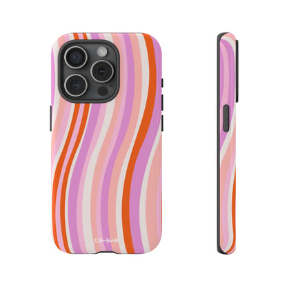 Vibrant Wave Symphony - iPhone Case