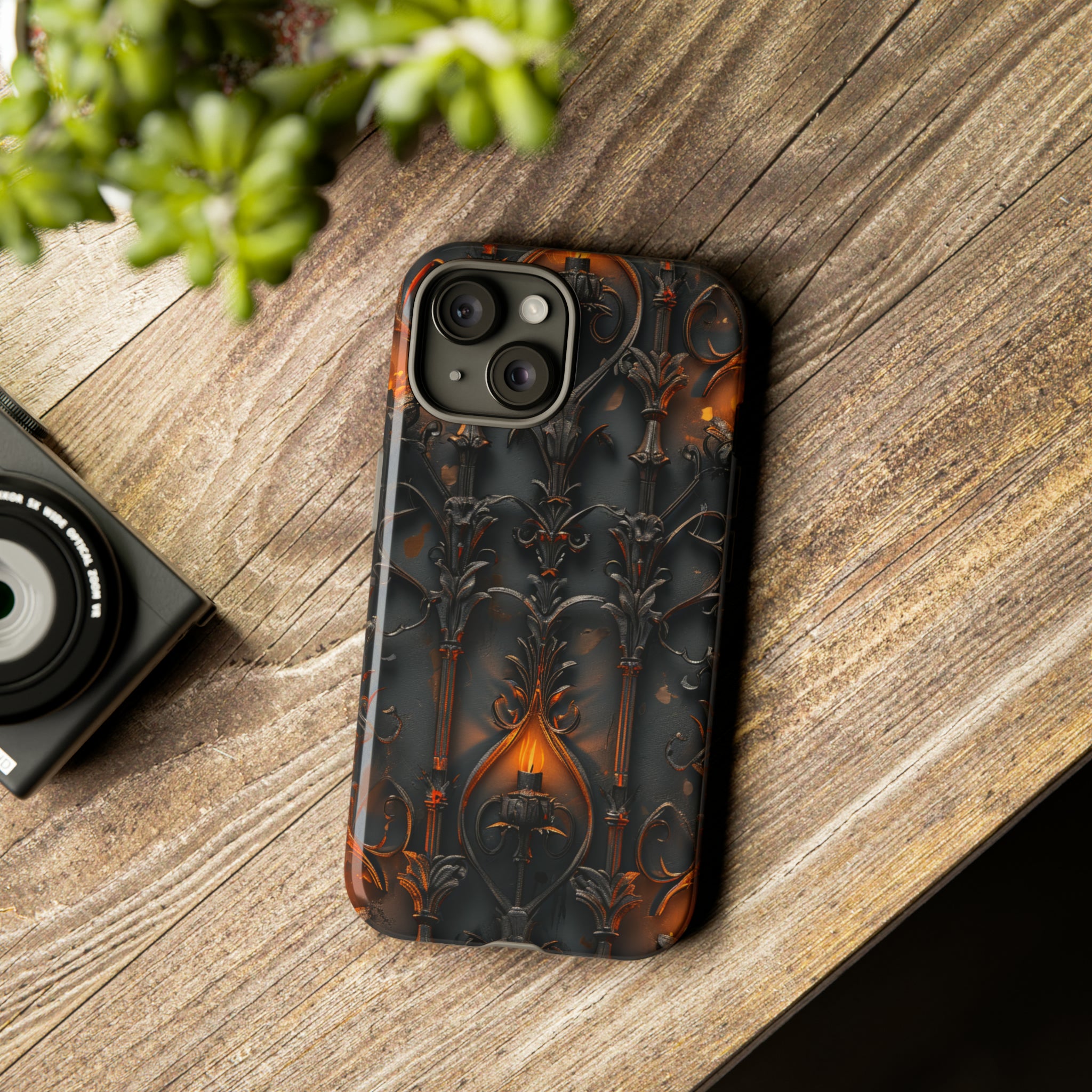 Ornate Ironwork Gothic - Protective Phone Case