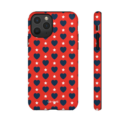 Hearts Dance Bright - iPhone Case