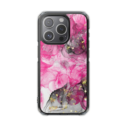Vibrant Pink Swirls iPhone Case - Impact