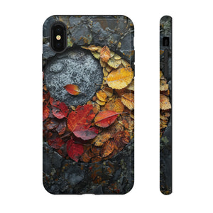 Autumn Peace Leaf Sign - Protective Phone Case