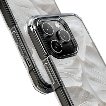 Elegant Leaf Relief iPhone Case - Impact
