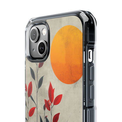 Gray Sunscape - Clear Impact iPhone 14 Phone Case