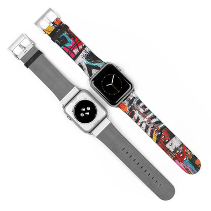 Neon Skull Chaos - Watch Band