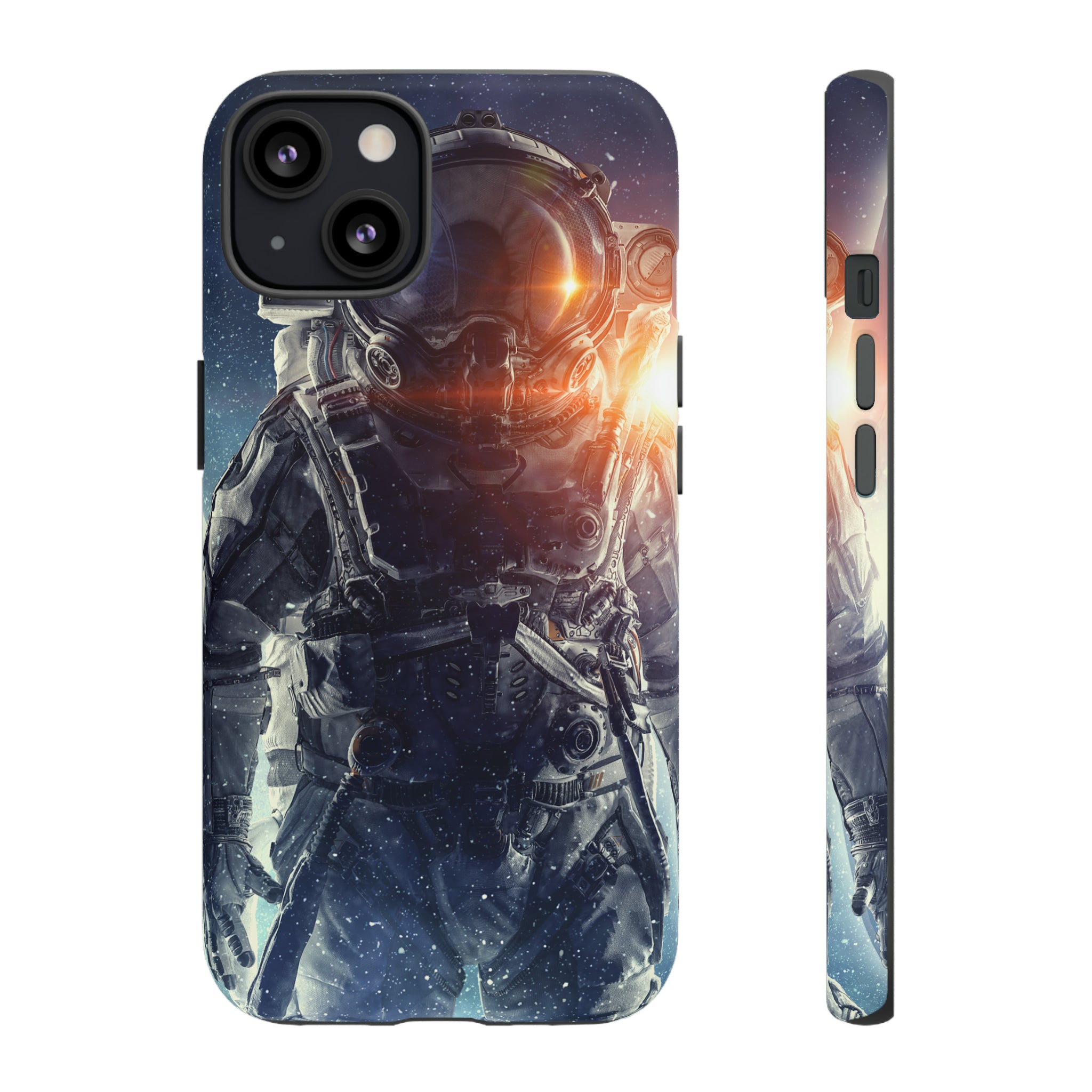 Astronaut in space - Protective Phone Case