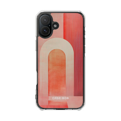 Crimson Arches iPhone 16 Plus Case - Impact