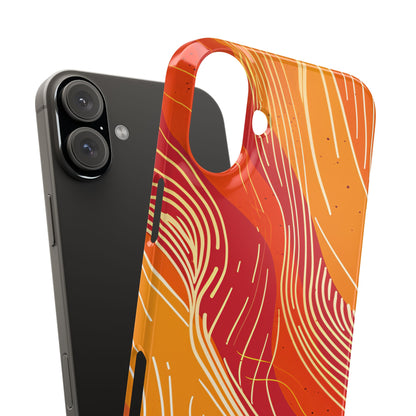 Gradient Flowwave Essence iPhone 16 - Slim Phone Case