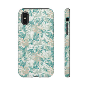 Light Green Leaf - Protective Phone Case