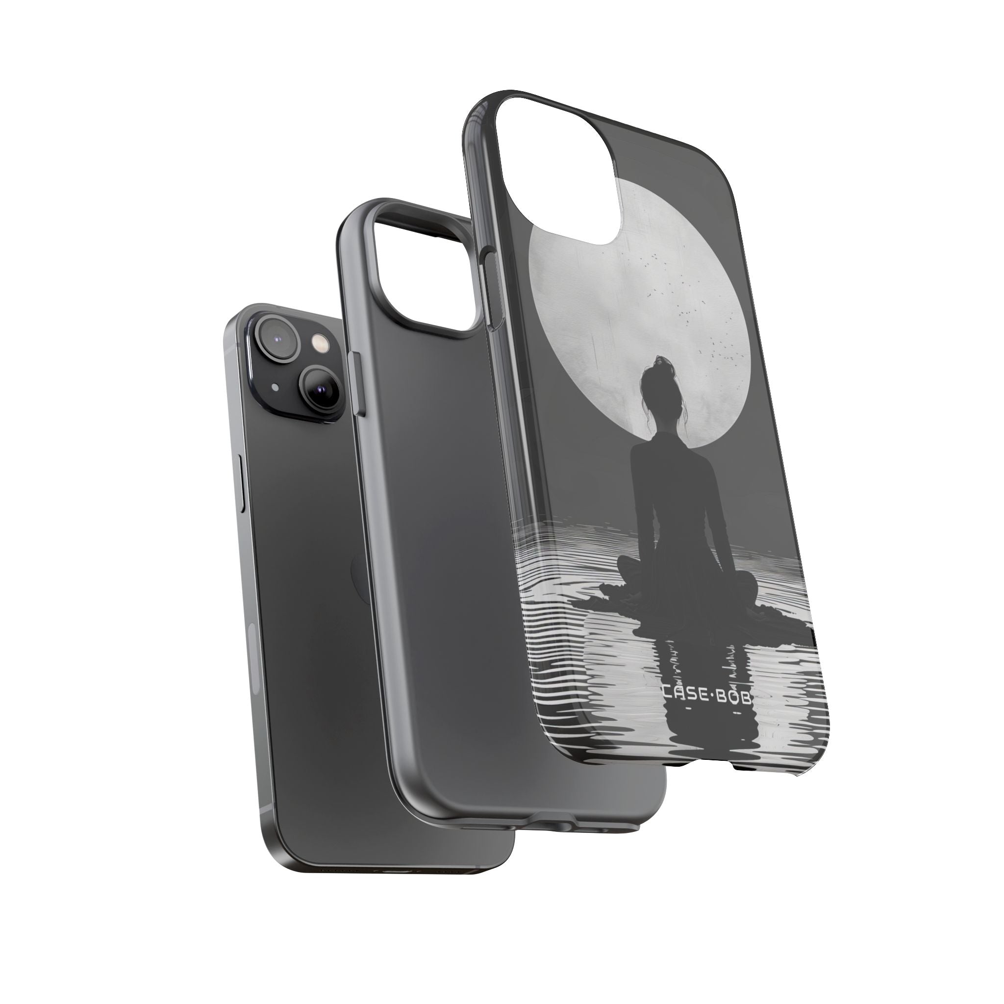 Silhouette Moonlight iPhone 14 Plus Case - Tough