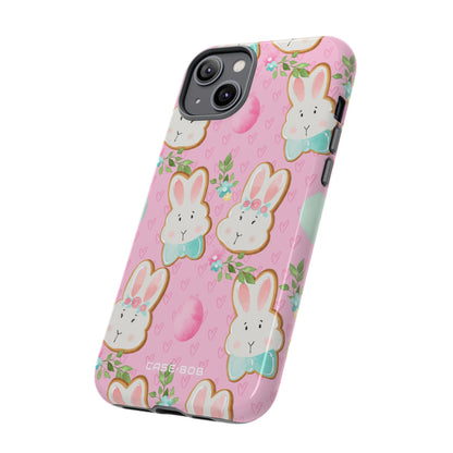 Bunny Blossom iPhone 14 Plus Case - Tough