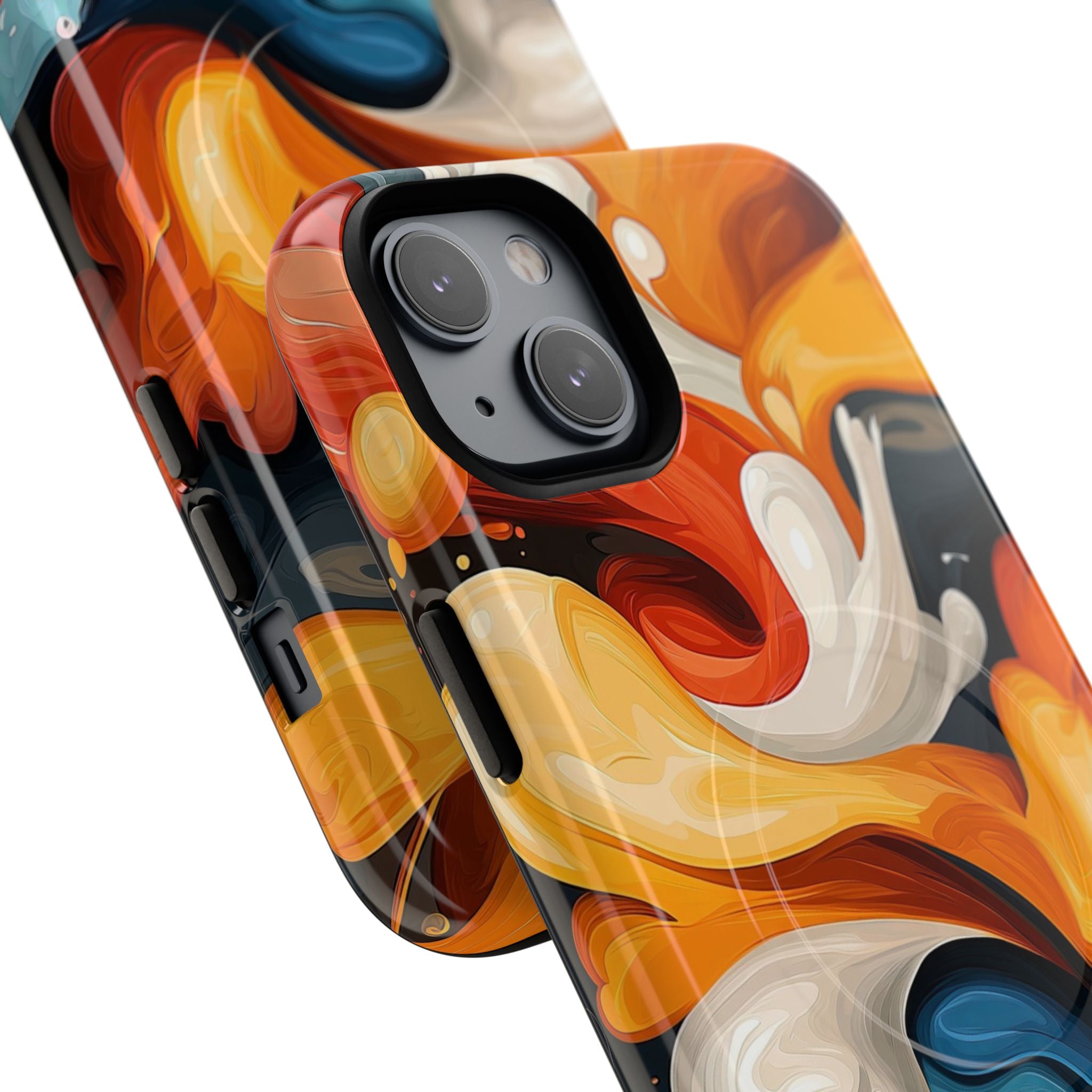 Crimson Ribbon iPhone 14 Plus Case - Tough+