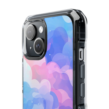 Ethereal Cloudflux iPhone 15 - Clear Impact Phone Case