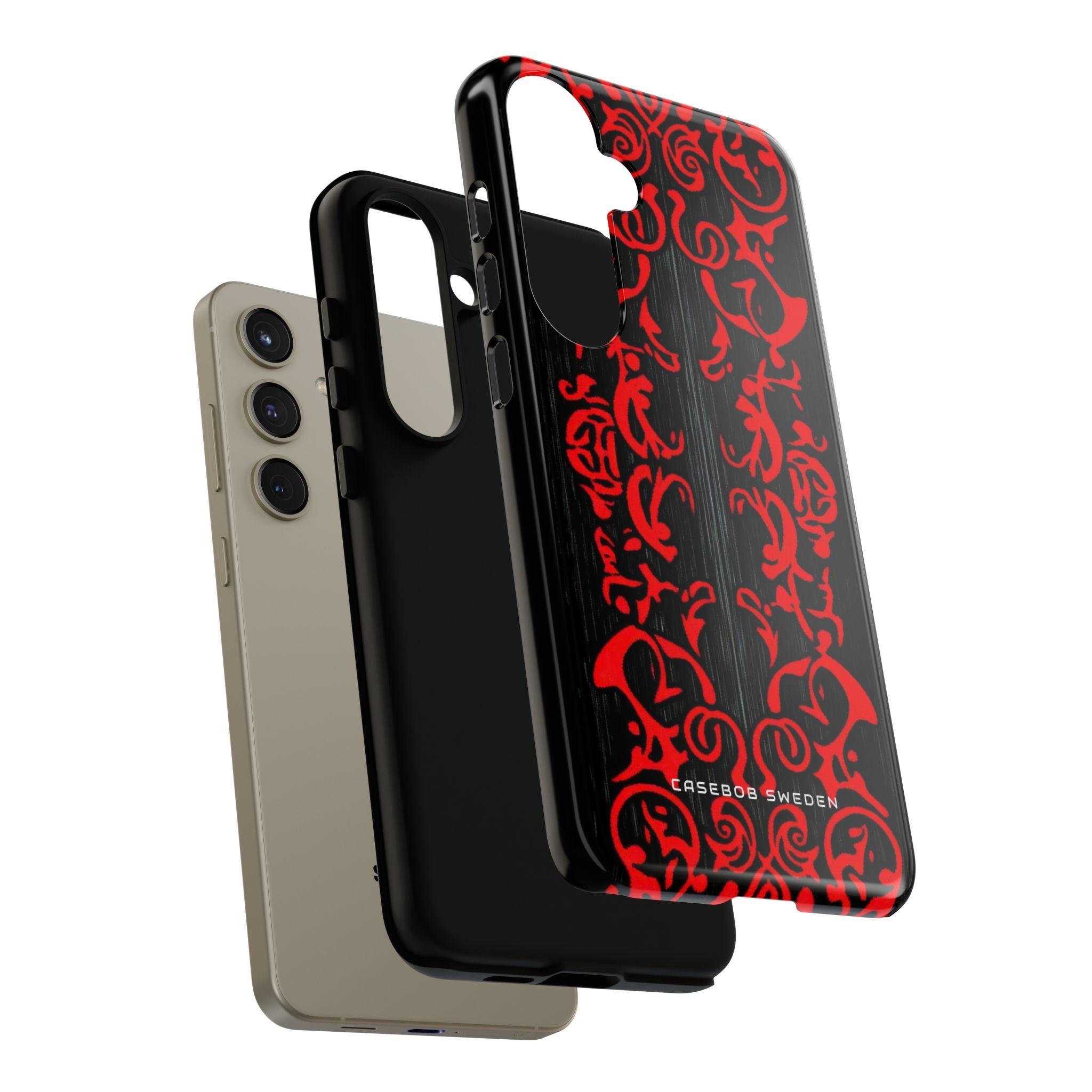 Gothic Crimson Symmetry Samsung S24 - Tough Phone Case