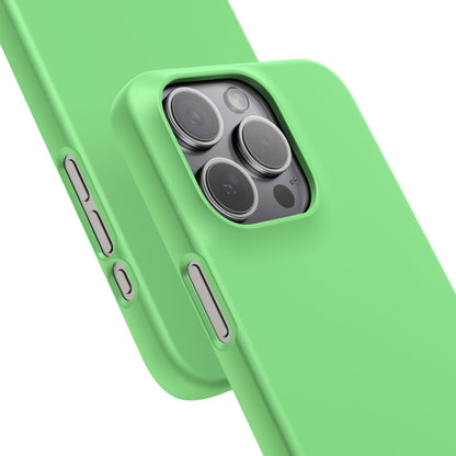 Light Green iPhone 15 - Slim Phone Case