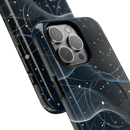 Cosmic Wave Network iPhone 15 - Tough+