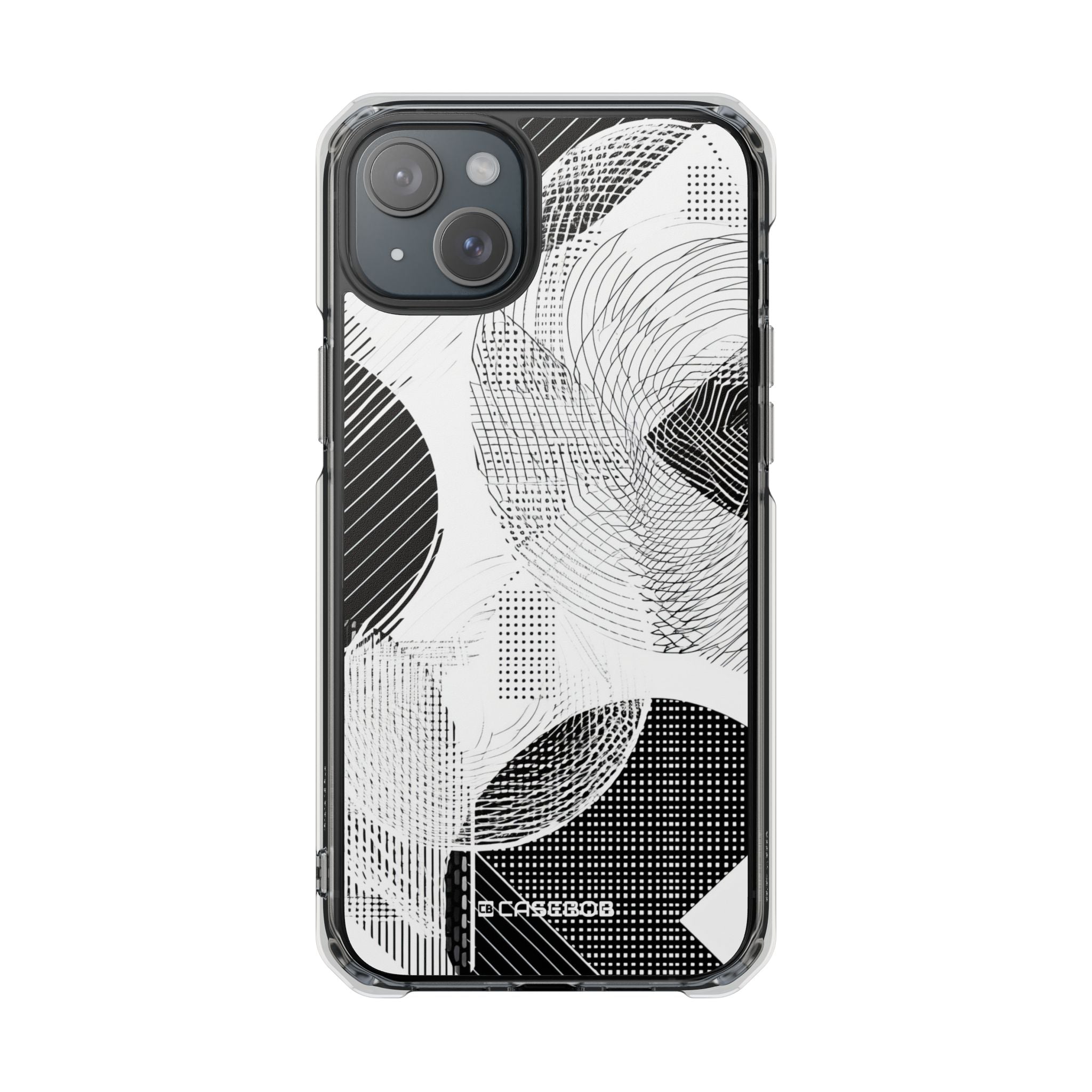 Monochrome Dynamics - Phone Case for iPhone