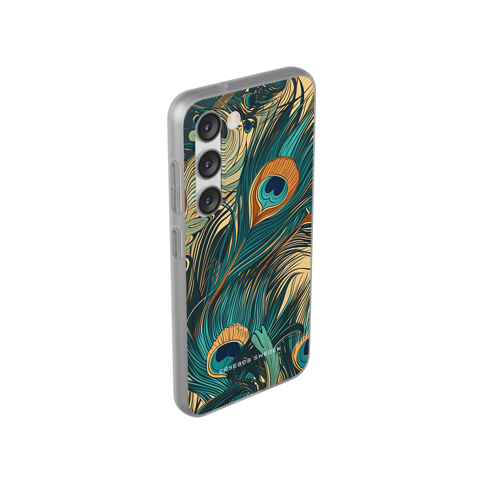 Art Nouveau Peacock Elegance Samsung S23 - Flexi Phone Case