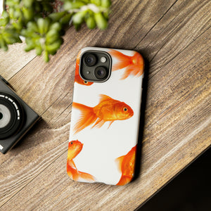 Gold fish - Protective Phone Case