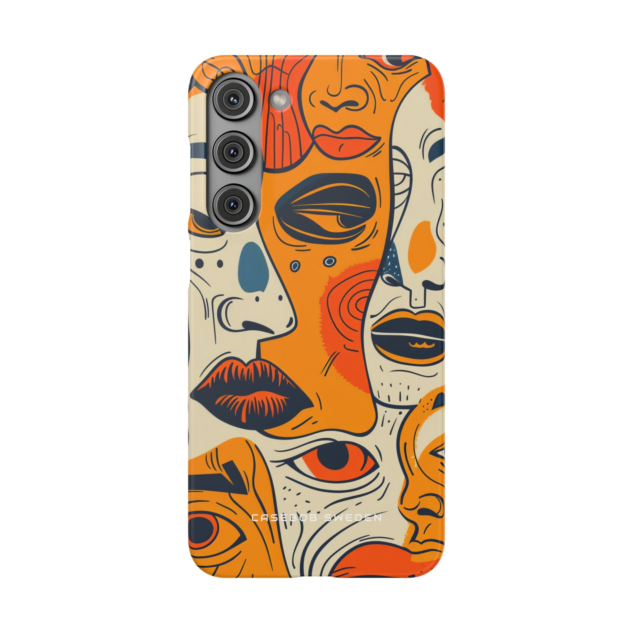 Gradient Face Mosaic Samsung S23 - Slim Phone Case