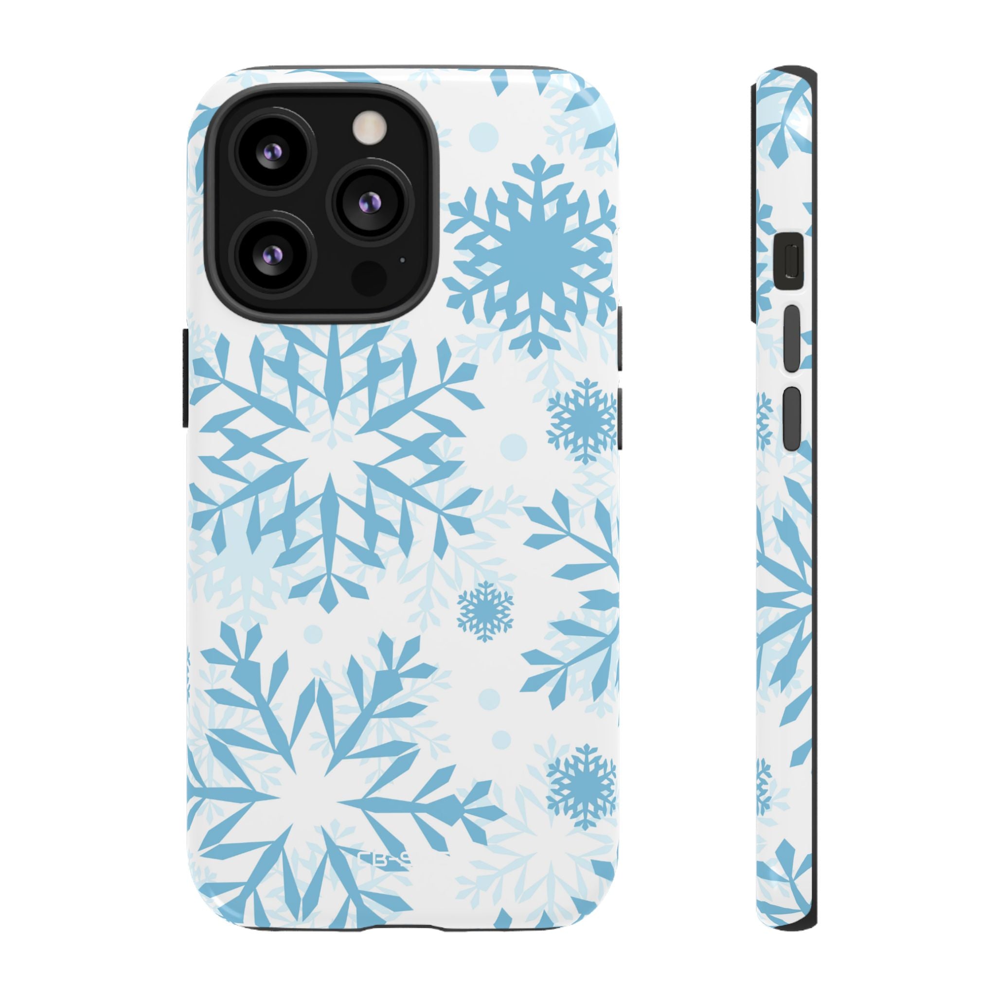 Winter Snowflake Symphony - iPhone Case