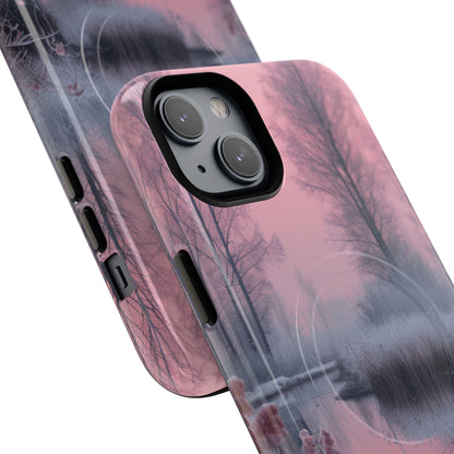 Pink Serenity Case - Tough + MagSafe® iPhone 14 Phone Case