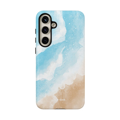 Serene Coastal Whispers - Samsung Case