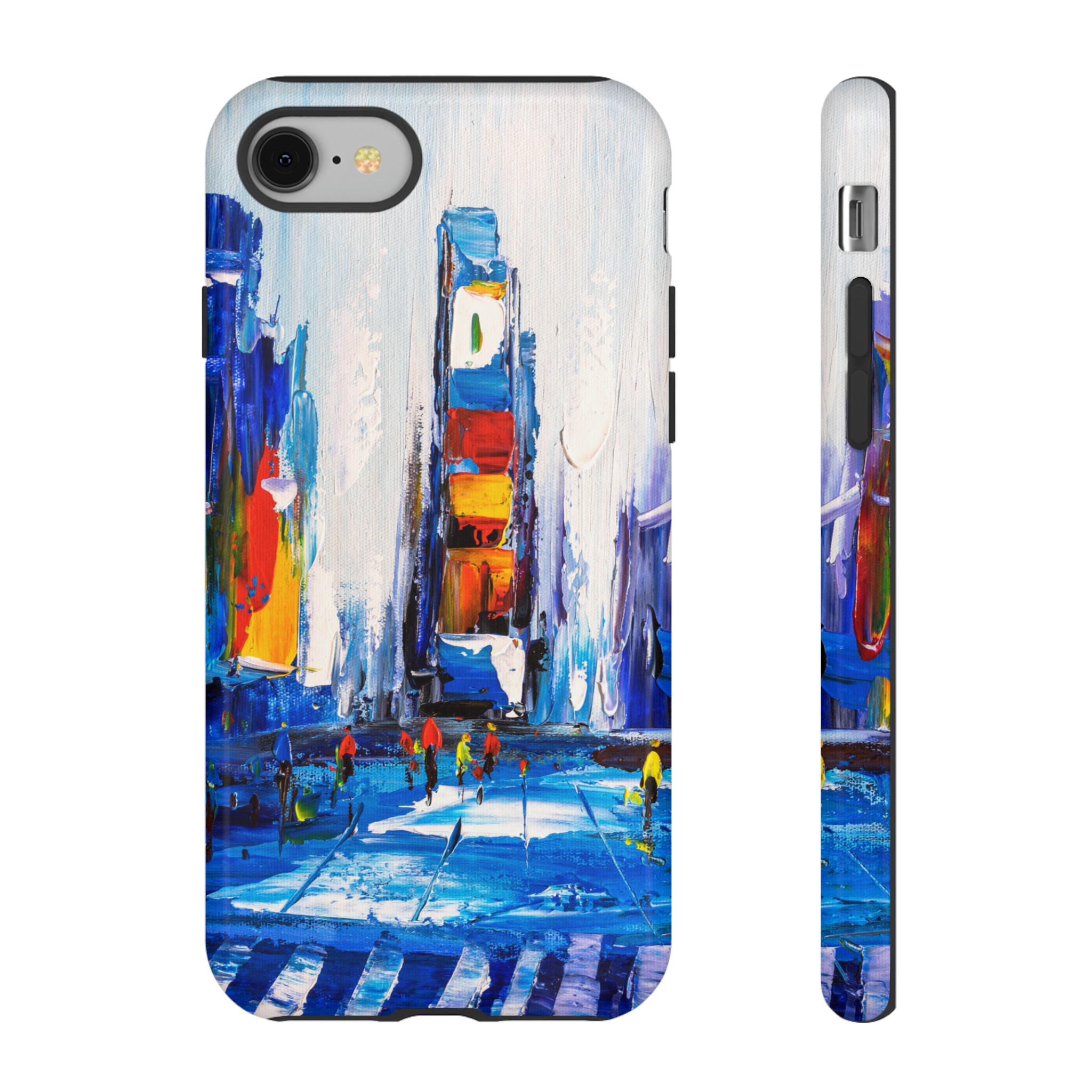 Oil Painting - City View of New York - Protective Phone Case