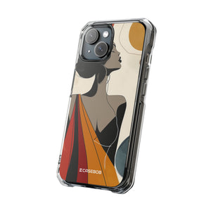 Empowered Elegance - Phone Case for iPhone (Clear Impact - Magnetic)