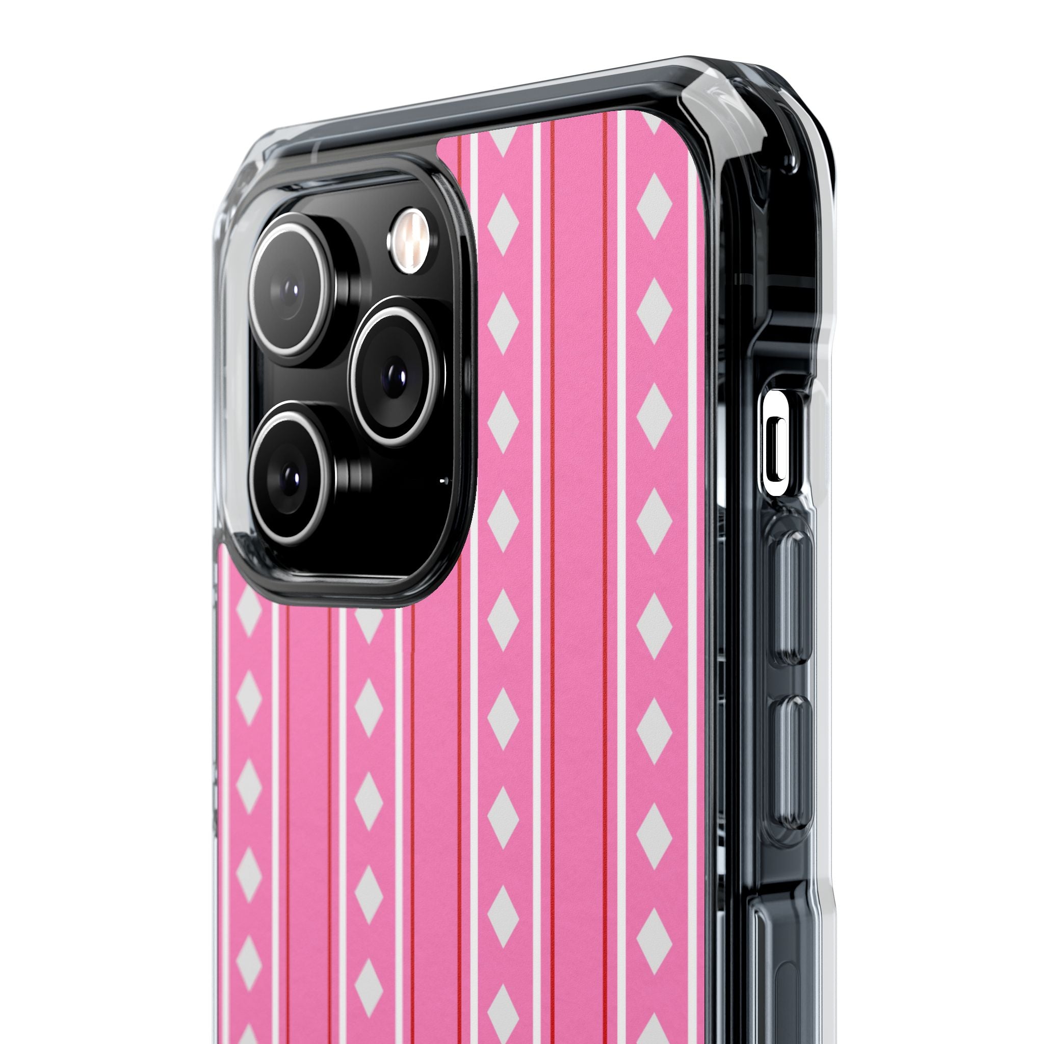 Pink Diamonds Symmetry iPhone Case - Impact